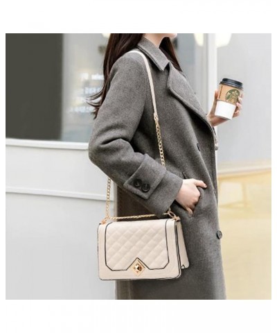 Women Leather Chain Crossbody Bags For Women Handbags Shoulder Bags Messenger Bags Female Green $25.08 Shoulder Bags