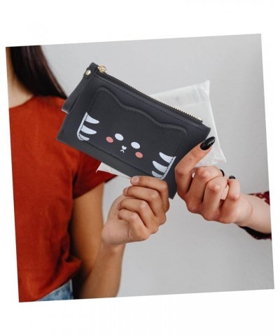 5pcs Cartoon Money Bag Small Wallet for Women Cat Wallet Women Small Wallet Zipper Wallet for Women Cat Coin Bag Women Wallet...