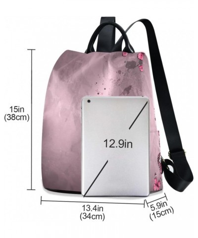 Backpack Purse for Women Fashion Travel Anti-theft Butterfly Retro Vintage Daypack Casual Shoulder Bag Medium Size $24.36 Bac...