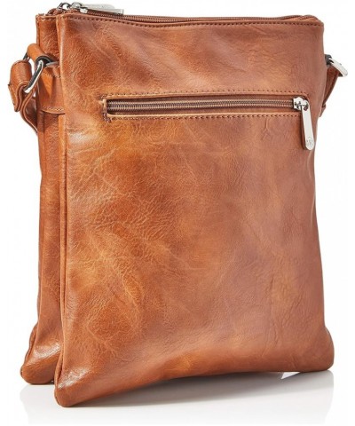 Classic Zipper Crossbody Bag Tan $20.11 Crossbody Bags