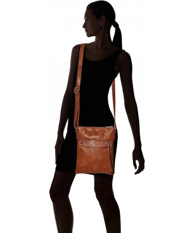 Classic Zipper Crossbody Bag Tan $20.11 Crossbody Bags