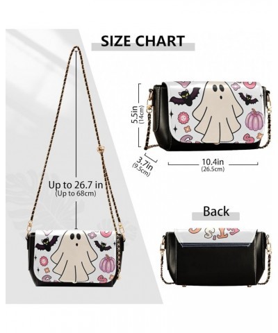 Crossbody Bags for Women Trendy Women's Black Shoulder Bag Small PU Leather Flap Cross Body Bag Handbags Pattern3 $20.49 Cros...