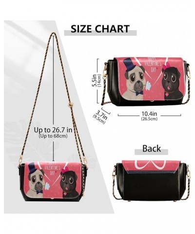 Crossbody Bags for Women Trendy Women's Black Shoulder Bag Small PU Leather Flap Cross Body Bag Handbags Pattern23 $16.39 Cro...