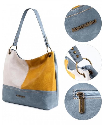 Hobo Bag Purses and Handbags for Women Top Handle Handbags with Pockets Zipper Crossbody-jean $9.90 Hobo Bags