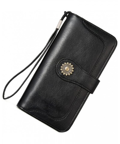 Hobo Handbags for Women and RFID Blocking Womens Wallet Black $44.99 Hobo Bags