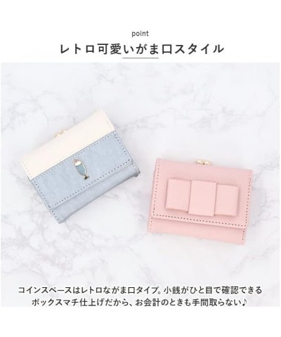 Household Goods, がま口折財布, Embossed Logo: Pink Shark / Black $20.81 Wallets