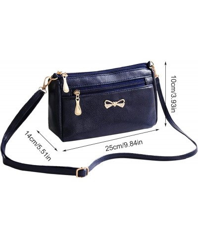 Ladies Crossbody Purses For Women Casual Adjustable Strap Shoulder Bag Small Shoulder Bag for Men Purple $5.69 Shoulder Bags