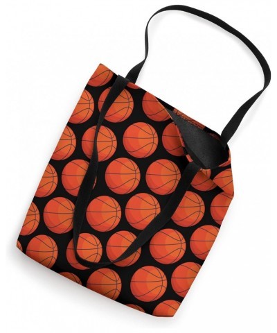 Basketballs Pattern Design Tote Bag $10.28 Totes