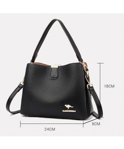 Women Shoulder HandBags Crossbody Bags For Female Leather Designer Purses Handbag Women's Messenger Bag 5222 Deep Blue $16.21...