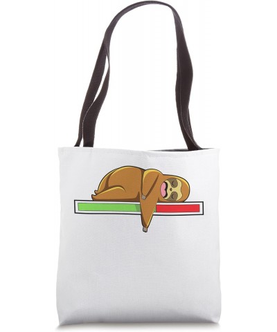 Morning Loading Sleeping Sloth Kawaii Anime Japanese Tote Bag $15.63 Totes