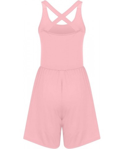 Sexy Jumpsuit for Women for Club Jumpsuit With 4 Pockets Work Appropriate Jumpsuits Women Pink 1➤➤ Womens Rompers 2024 Summer...