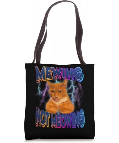 Funny Cat Meme with Meowing LooksMax Meowing Cat Tote Bag $12.37 Totes