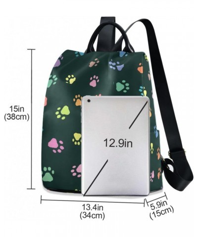 Colorful Prints Of Animals Backpack Purse for Women Anti-theft Fashion Ladies Back Pack Casual Travel Bag $22.79 Backpacks