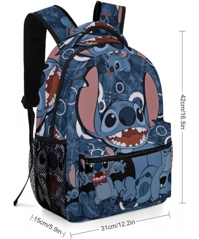 Men's Backpack American Animated Anime Cartoon Bag Durable Daypack Creative Casual Daypack Classical Basic Travel Rucksack 4 ...