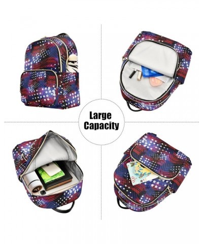 American Design Backpack Purse for Women Fashion Small Mini Backpack Daypacks Purse HandBag Back Pack Lady Gifts,S Small $12....