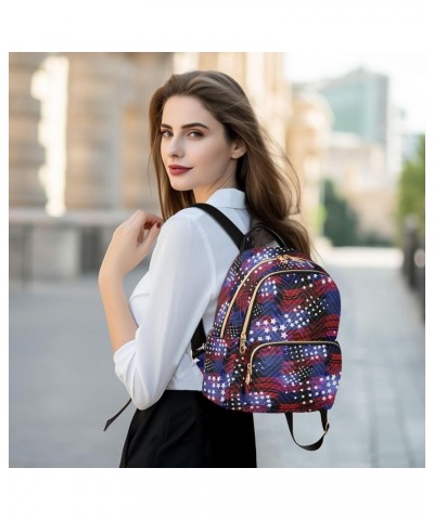 American Design Backpack Purse for Women Fashion Small Mini Backpack Daypacks Purse HandBag Back Pack Lady Gifts,S Small $12....