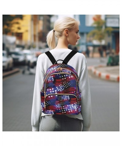 American Design Backpack Purse for Women Fashion Small Mini Backpack Daypacks Purse HandBag Back Pack Lady Gifts,S Small $12....