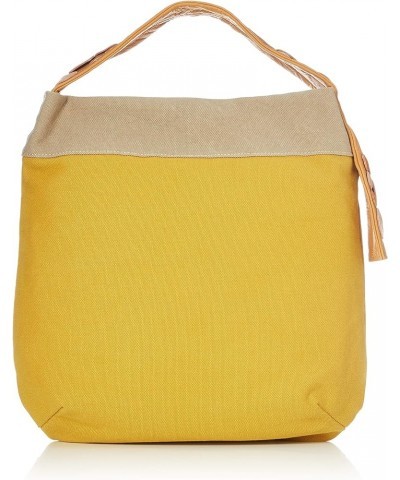 Leather Tote Bag, Semi-Shoulder Yelow $37.05 Totes