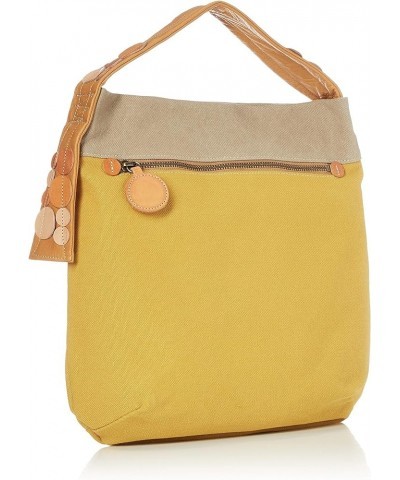 Leather Tote Bag, Semi-Shoulder Yelow $37.05 Totes