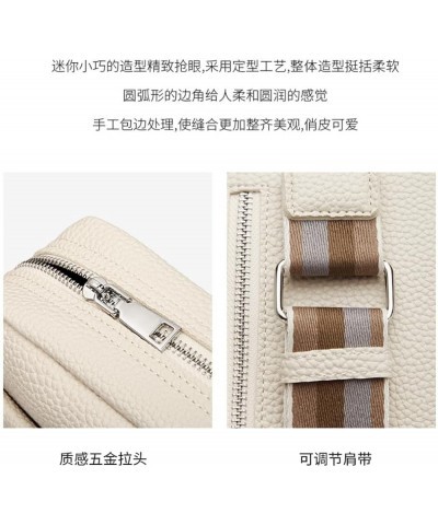 Crossbody Bag for Women Guitar Strap Leather Small Shoulder Bag Fashion Purse Dk Blue $25.62 Totes