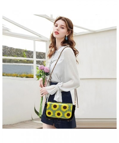 White Daisy Women's Crossbody Handbags, PU Leather Flap Crossbody Bags, Women's Shoulder Handbag Purse Style09 $21.99 Crossbo...