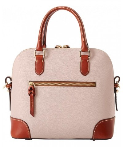 Handbag, Pebble Grain Domed Satchel Oyster $65.52 Satchels