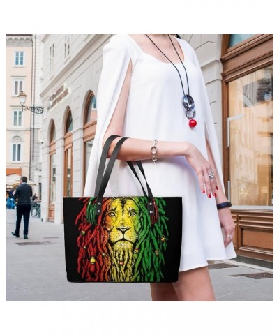 Large Tote Bag Fashion Portable Handbags With Zipper For Women And Men Color580 $18.28 Totes