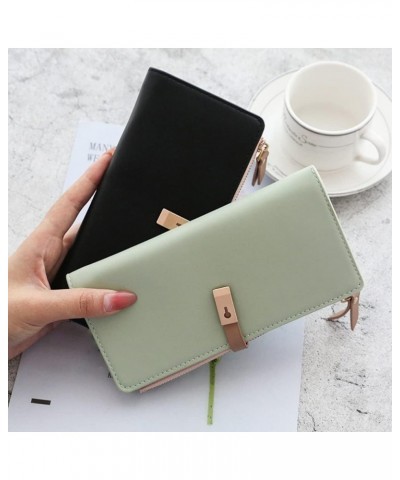 Long Wallet Trendy Purses Ladies Purses Checkbook Leather Purse for Women Women's Wallet Womens Leather Purse Check Book Leat...