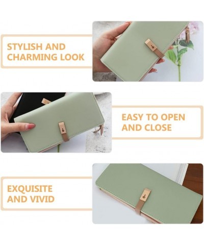 Long Wallet Trendy Purses Ladies Purses Checkbook Leather Purse for Women Women's Wallet Womens Leather Purse Check Book Leat...