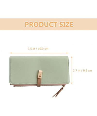 Long Wallet Trendy Purses Ladies Purses Checkbook Leather Purse for Women Women's Wallet Womens Leather Purse Check Book Leat...