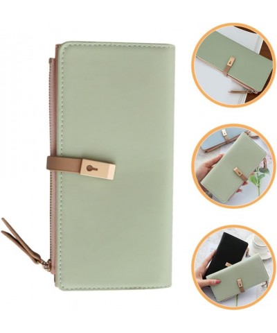 Long Wallet Trendy Purses Ladies Purses Checkbook Leather Purse for Women Women's Wallet Womens Leather Purse Check Book Leat...