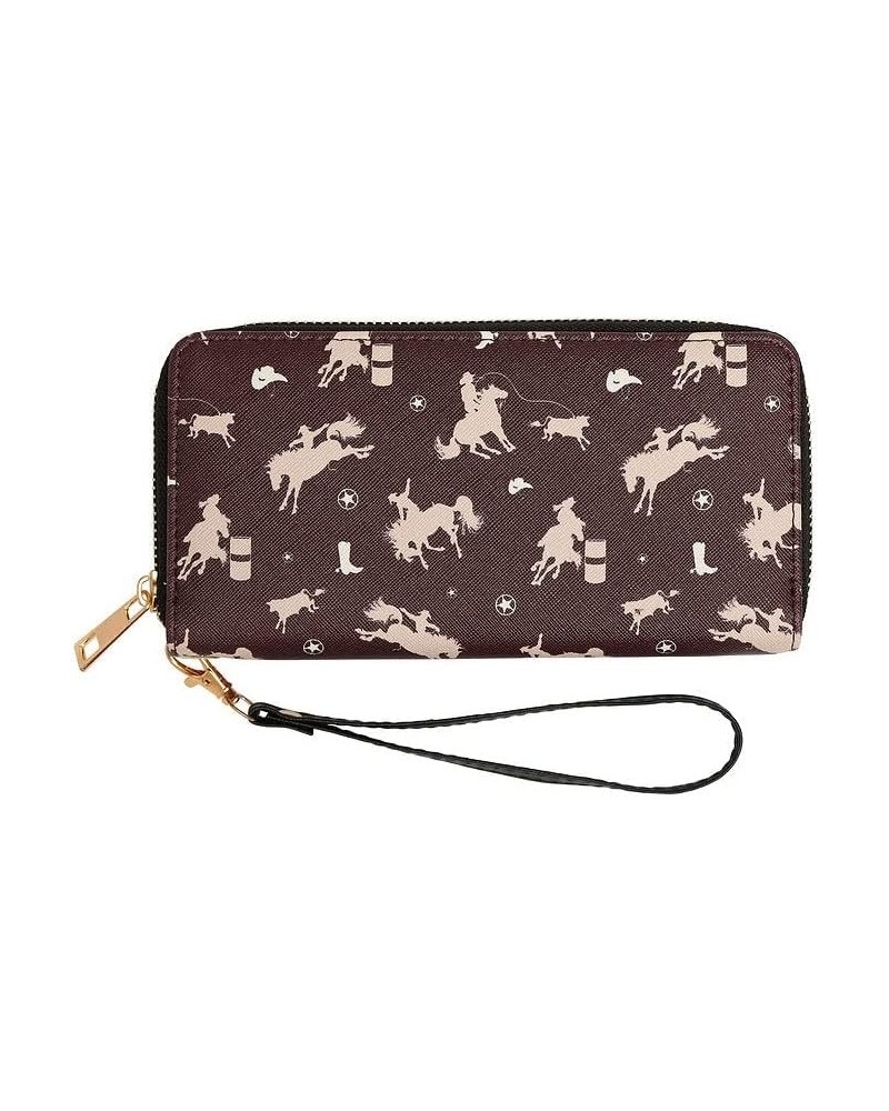 AWST Int'l "Lila" Rodeo Clutch Wallet $11.18 Clutches