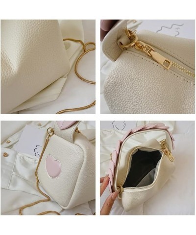 Top Handle Shoulder Handbags for Women, Fashion PU Leather Crossbody Bags Shoulder Bag Top Handle Hobo Purses White $17.04 Sh...