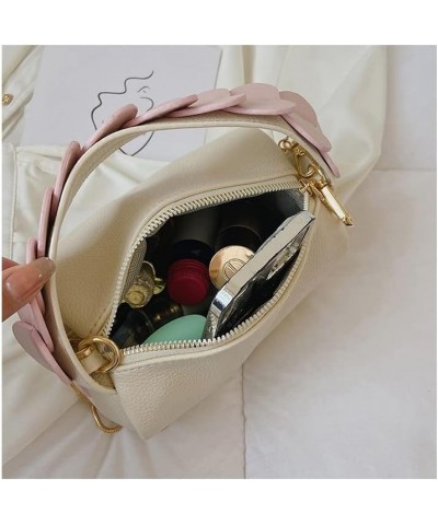 Top Handle Shoulder Handbags for Women, Fashion PU Leather Crossbody Bags Shoulder Bag Top Handle Hobo Purses White $17.04 Sh...