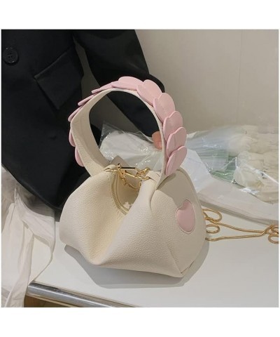 Top Handle Shoulder Handbags for Women, Fashion PU Leather Crossbody Bags Shoulder Bag Top Handle Hobo Purses White $17.04 Sh...