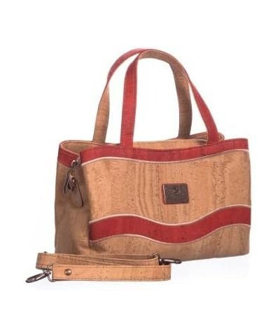 Cork Handbag in Sea - Red, size: One Size Sea - Red $19.80 Handbags