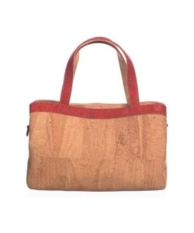 Cork Handbag in Sea - Red, size: One Size Sea - Red $19.80 Handbags