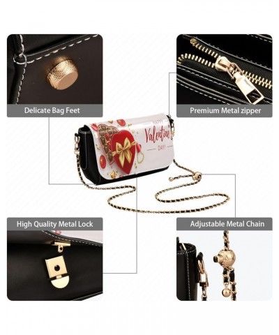 Crossbody Bags for Women Trendy Women's Black Shoulder Bag Small PU Leather Flap Cross Body Bag Handbags Pattern25 $24.18 Cro...