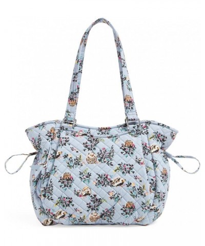 Women's Cotton Glenna Satchel Purse Hedgehog Wild - Recycled Cotton $24.60 Satchels