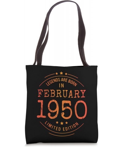 Birthday February 1950 Year Limited Edition Used Legends Tote Bag $15.59 Totes