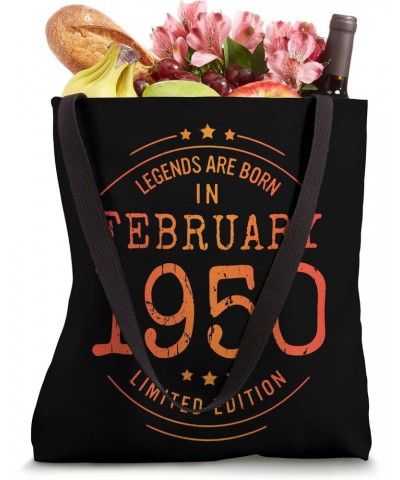 Birthday February 1950 Year Limited Edition Used Legends Tote Bag $15.59 Totes