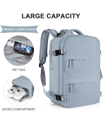 Large Travel Backpack For Women Men,Carry On Backpack,Hiking Backpack Waterproof Outdoor Sports Rucksack Casual Daypack Trave...