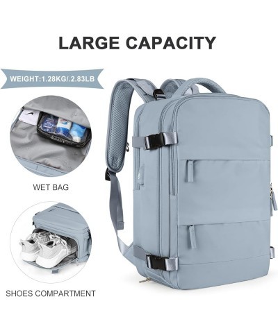 Large Travel Backpack For Women Men,Carry On Backpack,Hiking Backpack Waterproof Outdoor Sports Rucksack Casual Daypack Trave...