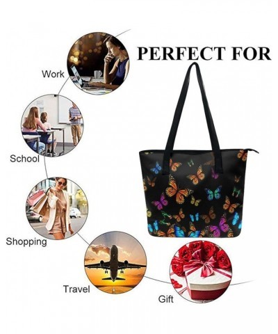 Soft Leather Handbags Big Shoulder Commuter Bag Work Tote Bag With Zipper Color451 $15.50 Totes