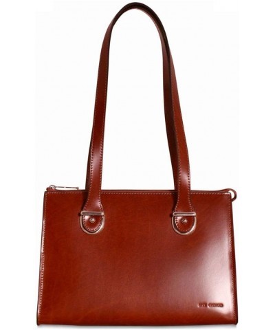 Milano Shoulder Handbag 3604 (Black) Cognac $58.11 Shoulder Bags