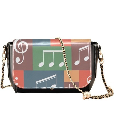 Crossbody Bags for Women Trendy Women's Black Shoulder Bag Small PU Leather Flap Cross Body Bag Handbags Pattern14 $21.72 Cro...