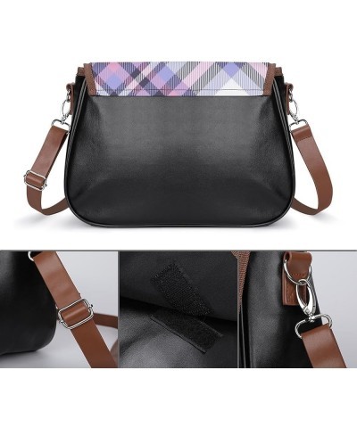 Fashion Waterproof Shoulder Bag Classic Shoulder Handbag With Adjustable Strap Color109 $20.08 Totes