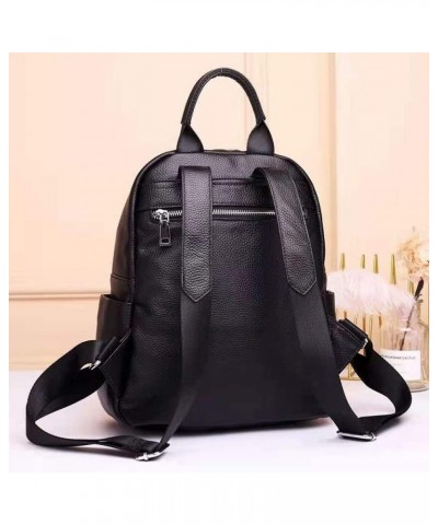 Women's Fashion Backpack Multipurpose Design Leather Backpack Rucksack Retro Casual Handbags Work Bag $31.19 Backpacks