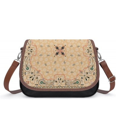 Leather Hobo Bags Women's Crossbody Shoulder Bag Classic City Top Handle Satchels Green Floral Color2 $29.99 Hobo Bags