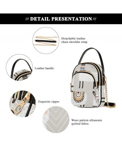 Small Crossbody Cell Phone Bag for Women, Cute Whale Black Mini Over Shoulder Handbag Purse with Credit Card Slots Cute Alpac...